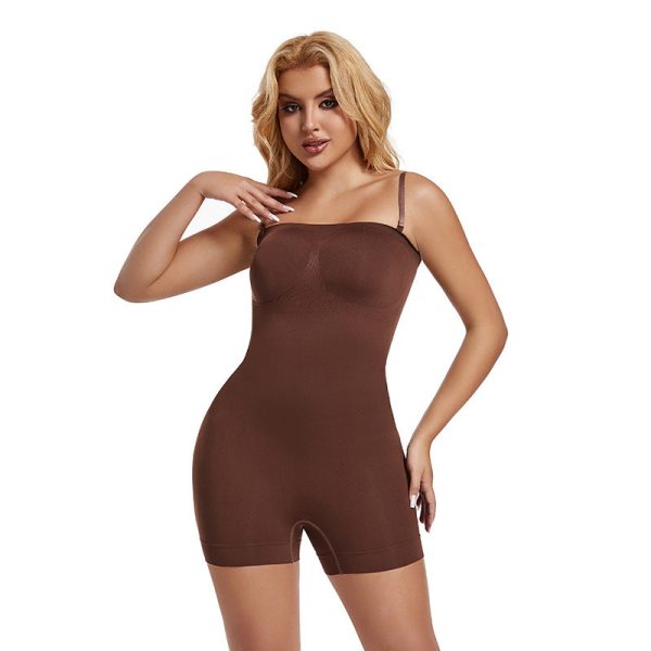 Shapewear bodysuit bra-wrapped detachable straps body shaper - Image 6