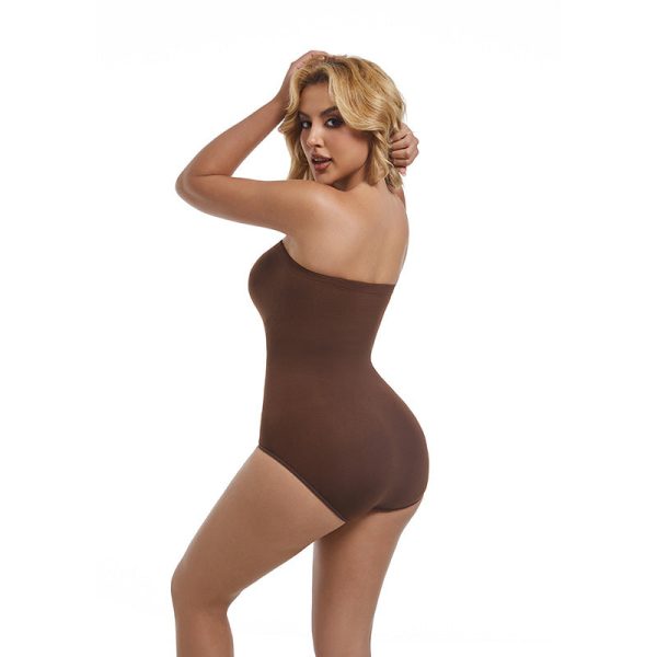 Shapewear bodysuit bra-wrapped detachable straps body shaper - Image 9