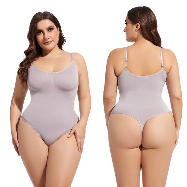 Shapewear bodysuit seamless tummy lifting buttocks plus size - Image 2