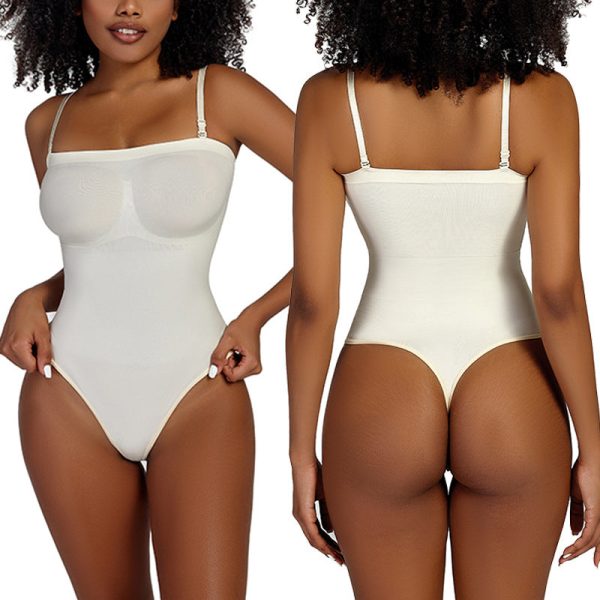 Shapewear bodysuit high waisted shaping panties with waisted bust - Image 2