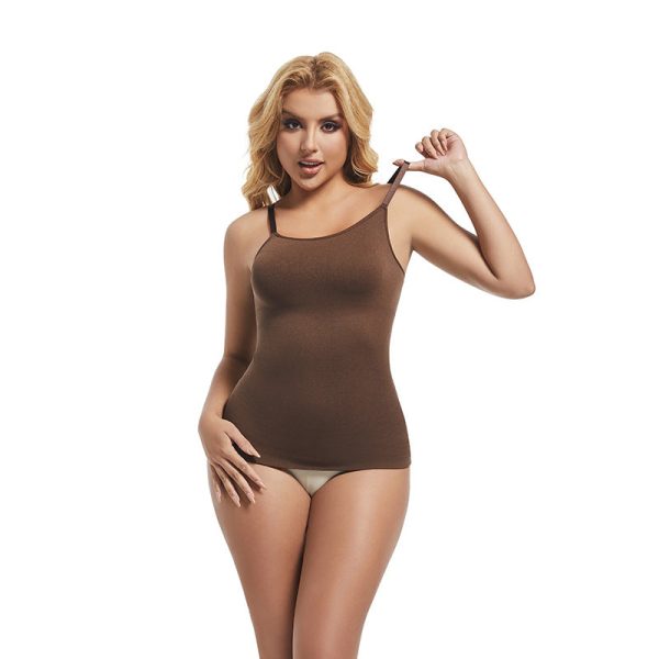 Shapewear bodysuit Seamless vest tummy tuck shaping top - Image 2